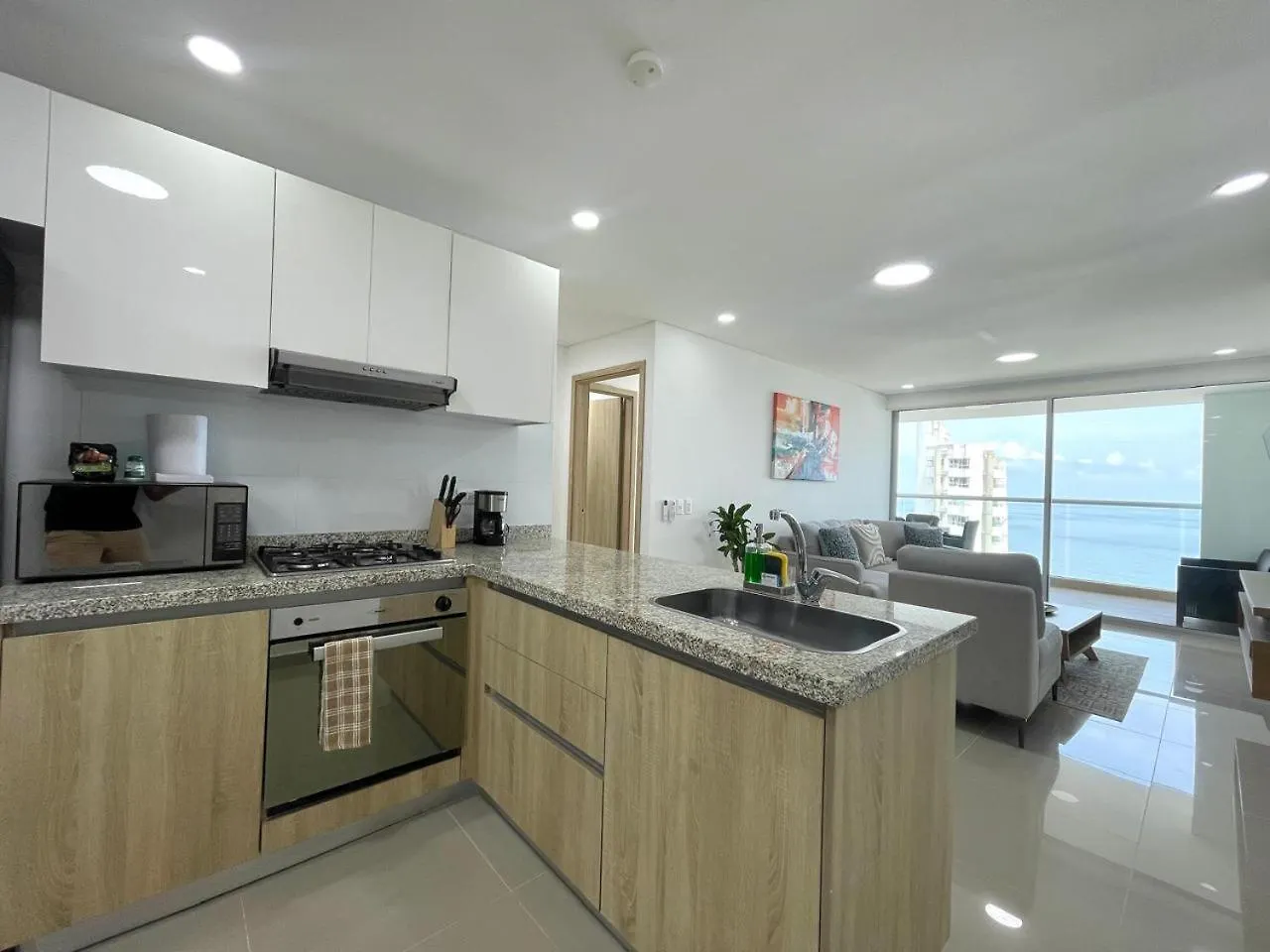 Exclusivo Vista Al Mar Y Ciudad Amurallada Cartagena Appartement