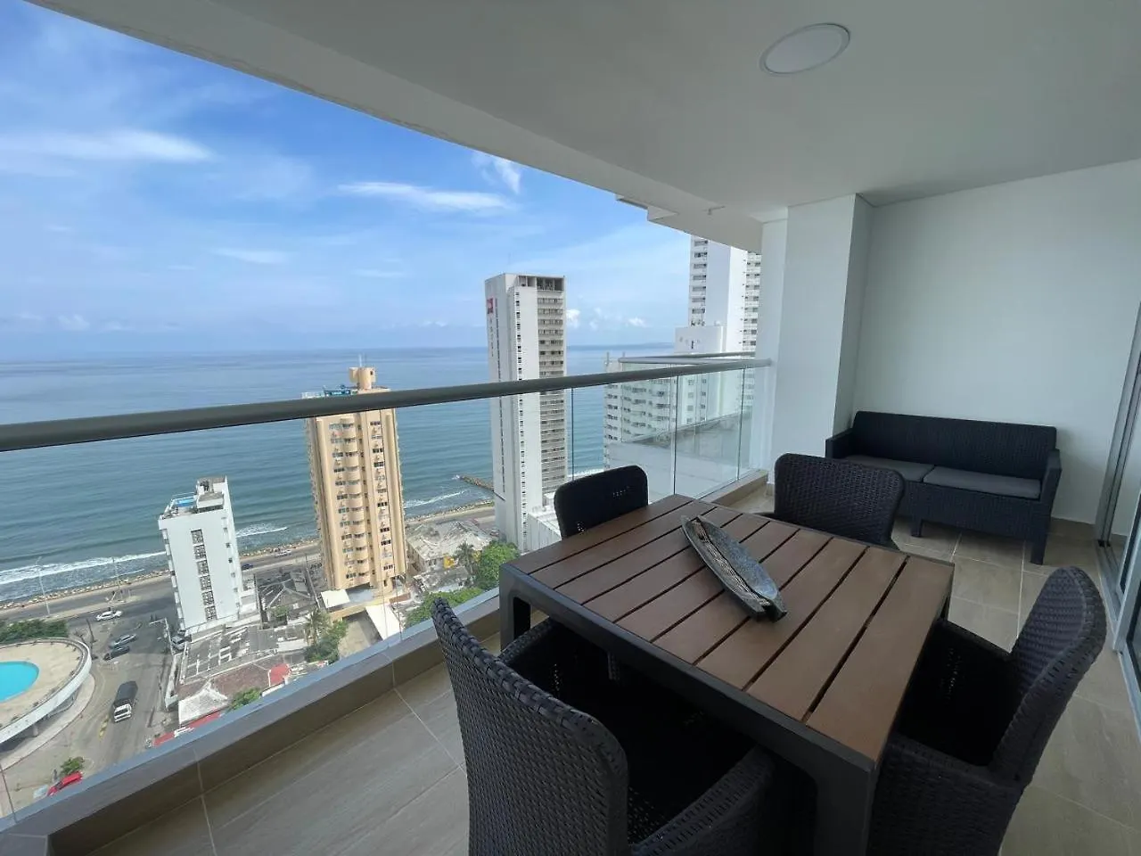 Exclusivo Vista Al Mar Y Ciudad Amurallada Cartagena 0*,  Colombia